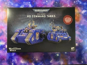Warhammer 40K Command HQ Tanks -  Warhammer World Exclusive - Brand New - Picture 1 of 5