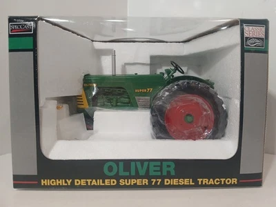 SpecCast Oliver Super77 NarrowFront Diesel Tractor Antique Power Plaque 1 of 750 - Image 1 of 4