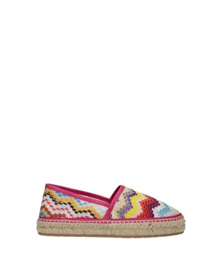 Zapatos planos multicolores Missoni Zigzag alpargata sin cordones para mujer Foto 1 de 4