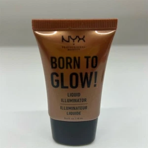 NYX Born To Glow Liquid Highlighter Sun Goddess Gold Vegan - Picture 1 of 3
