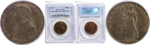 1794 1C Talbot, Allum & Lee Cent / John Howard Mule PCGS AU-55 - Picture 1 of 3