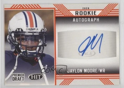 2020 Sage Hit Rookie Auto Orange Jaylon Moore #A35 Auto - Image 1 of 2