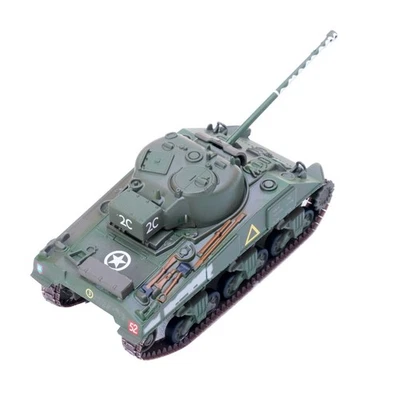 For Italeri 10cm Portable Alloy 1/72 WWII Britain Sherman Firefly Tank Model Toy - Image 1 of 4