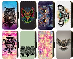 Eule Kunst Designs für Google Pixel bedruckte Flip/Geldbörse Handyhülle 7 - 9A Pro XL - Bild 1 von 17