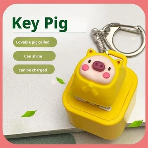 Cute--Croaking Frog Keychain | Rechargeable Stress-Relieving Clicky Keyboard - Picture 1 of 11