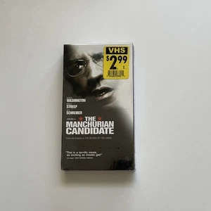 The Manchurian Candidate (2004) Denzel Washington VHS Tape New Sealed - Bild 1 von 2