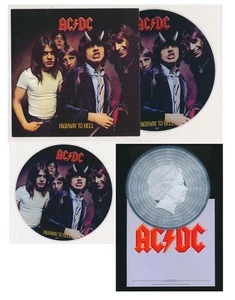 Cook Islands: 2018 $2 AC/DC Highway to Hell 1/2oz Silver Foil Proof-like Coin - Picture 1 of 3