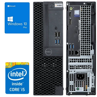 Dell Optiplex 3050 SFF i5-7500 (3.4GHz) 8/16/32GB - 0/256/512/1024GB Win 10 Pro - Bild 1 von 4