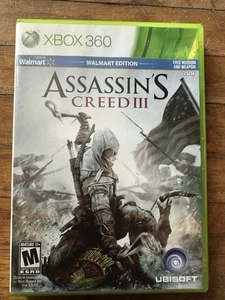 Assassins Creed III (3) Walmart Edition Xbox 360 CIB - Bild 1 von 5