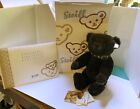 Stieff Bear In Box W Coa Jack The Rare Black Alpaca Bear Very Good Condition 11"