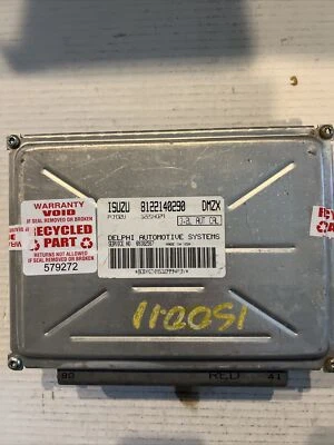Computadora Isuzu Rodeo 2001 motor 3,2 L AT ECM ECU 09382587 8122140290 DMZX Foto 1 de 4