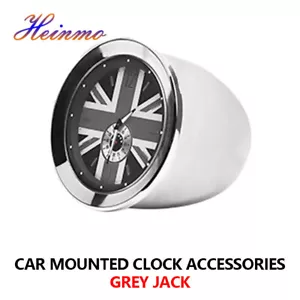 Car Clock Dashboard Decor Accessories For Cooper S R52 R55 R56 R60 F55 F56 F57 - Foto 1 di 3