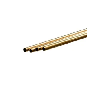 KS Metals Brass Tube 6Mm Odx.45Mm Wall-4Pcs, #KS3924 - Picture 1 of 1