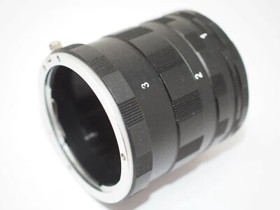 Manual Extension Tube Set for Canon EOS Cameras - Image 1 of 3