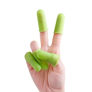 15 Pezzi Copri Dita in Silicone Anticaldatura Protezioni Cucina Artigianale - Foto 1 di 12