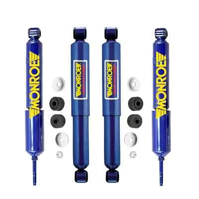 Front & Rear Shocks Absorbers 4PCS Set Monroe For Nissan D21 Frontier Pickup RWD - Изображение 1 из 4