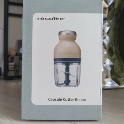 Recolte Cordless Capsule Cutter Bonne RCP-7 Cream White 8 roles in 1 machine - Image 1 of 4