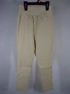 Robert Louis Damen Pull On Stretched Skinny Cropped Hose - Large - Jacquard Weiß  - Bild 1 von 9