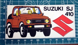 SUZUKI SJ 410 AUFKLEBER STICKER NEU - Bild 1 von 1