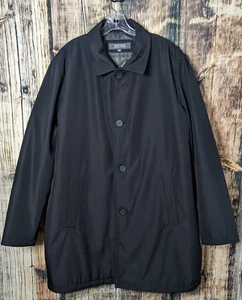 Kenneth Cole Reaction G-lll Coat Mens XXL Black Quilt Lined Insulated - Picture 1 of 9