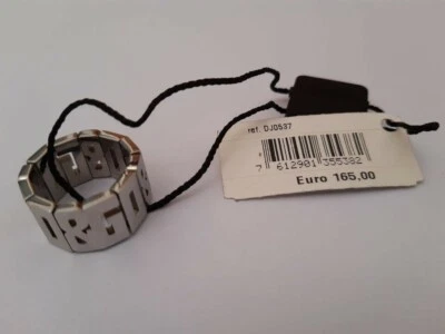 ANELLO DOLCE E GABBANA DJ0537-14 Anello D&G Unisex Materiale Acciaio. - Immagine 1 di 4