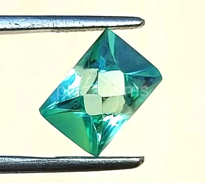 Lab Grown 4.70 CT Certified Greenish Diamond Raw Colorless CVD Loose  5JRQ - Image 1 of 4