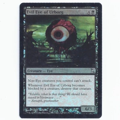 MTG Evil Eye of Urborg FOIL LP SP Time Spiral Magic the Gathering - Image 1 of 2