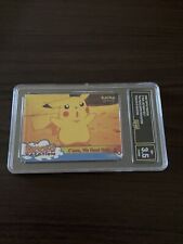 Pokemon Card GRADED GMA 3.5 Pikachu’s Vacation Pikachu