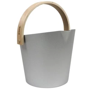 Tylö Saunakübel Brilliant Silver Grey Saunazubehör Sauna Zubehör Aufgusseimer - Bild 1 von 8