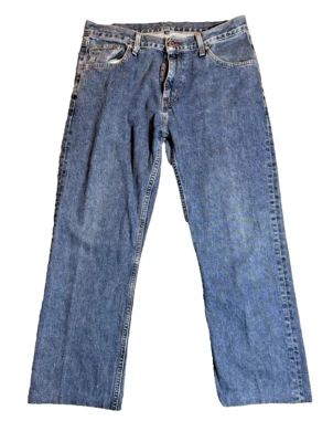 Tommy Jeans Vintage Hilfiger Hombres Denim Pierna Ancha Patinador 2003 Y2K 20Hip Hop 34x28 Foto 1 de 4