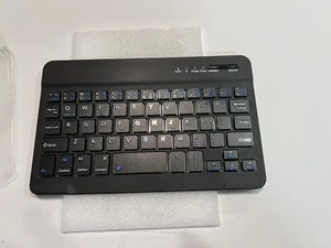 Kabellose Bluetooth Tastatur 3 Systeme Kabellose Tastatur PC Mac Android IOS - Bild 1 von 4