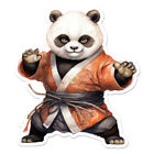 Panda Martial Arts Vinyl Decal Sticker - ebn11339