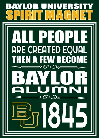 College Alumni Spirit Magnet Cover