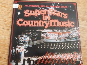KTel Super Stars In Country Music Vinyl LP (FN) - Picture 1 of 1