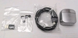 Replacement genuine charging case Klipsch T5 True Earbuds Not Included Silver - Picture 1 of 5