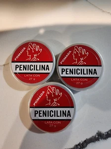 3 Pen ici lin a pomada Cosmetica en color verde, green Cosmetic anti  bio  tic - Picture 1 of 2