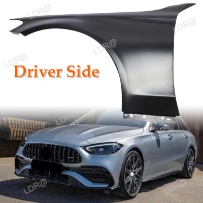New Fender Front Left Side For 2015-2022 Mercedes Benz C300 2017-2023 C43 AMG Foto 1 de 4