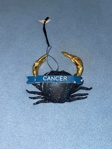 RARE Cancer Halloween Zodiac Christmas Ornament Orn Philippines Salem House Boo - Picture 1 of 14