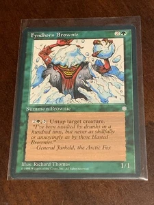 Magic the Gathering Ice Age Fyndhorn Brownie - Picture 1 of 2