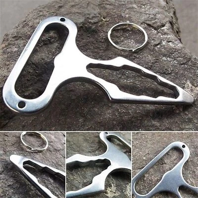 Outdoor Multifunctional Keychain, Multi-functional Tool Wrench, Easily Carry - Image 1 of 4