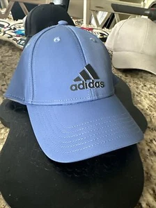 adidas Men's Contract Cap Aeroready Adjustable Strapback Hat Blue/black - Picture 1 of 1