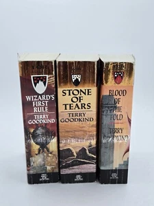 terry goodkind sword of truth series Books 1 Through 3 Original Art - Picture 1 of 14
