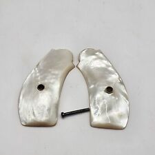 Vintage Mother Of Pearl Grips For Smith Wesson 32 Or 38 Top Break Revolvers