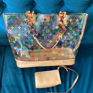 clear louis vuitton tote bag