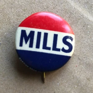 Ogden L. Mills Pinback Governor New York Campaign Badge Button Pin Vintage 1926 - Bild 1 von 14