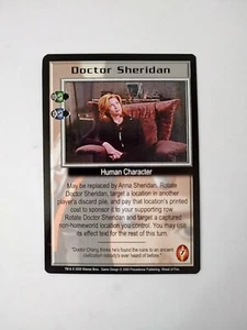 Doctor Sheridan - Wheel of Fire - B5 Babylon 5 CCG Rare NM - Picture 1 of 2