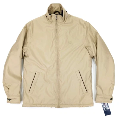 Abrigo Chaqueta Chaps Para Hombre S Pequeño Caqui Cremallera Completa Forrado de Vellón Carcasa Suave CON ETIQUETA Foto 1 de 4