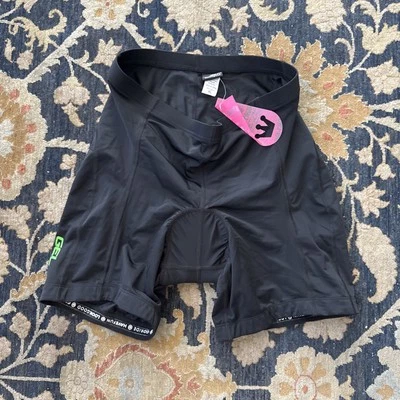 Canari Gel Padded Shorts Women's Cycling Size XL Black New - Image 1 of 4