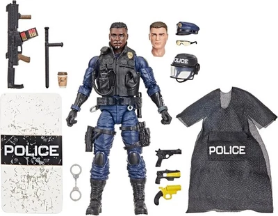 G.I. Figura Joe Classified Series (2025) Action Joe: POLICE EMERGENCY SERVICE 6" Foto 1 de 4
