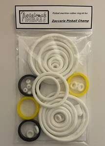 Zaccaria Pinball Champ 1983 máquina de pinball kit de anillo de goma - Imagen 1 de 3